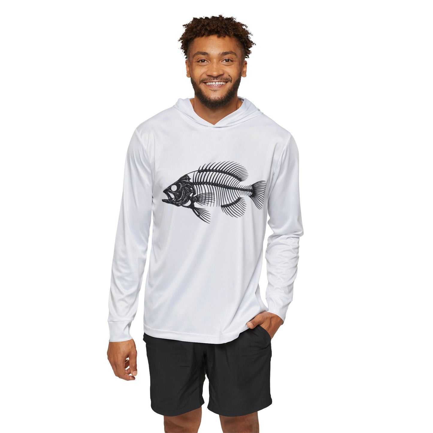 Crappie Skeleton Hoodie- UV Protection